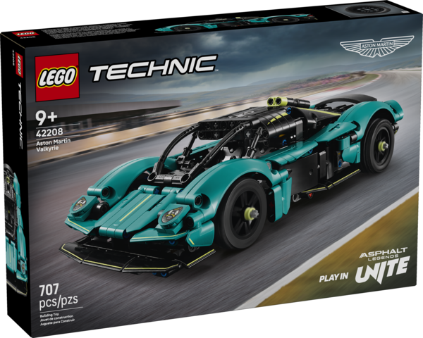 Aston Martin Valkyrie Lego 42208
