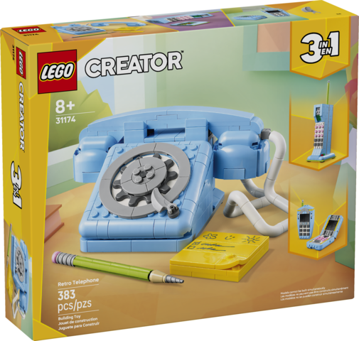Retro Telephone Lego 31174