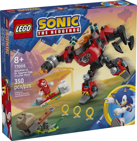 Knuckles Vs Dr Eggman Egg Lego Sonic 77005