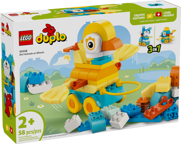 3in1 Animals on Wheels Lego 10448