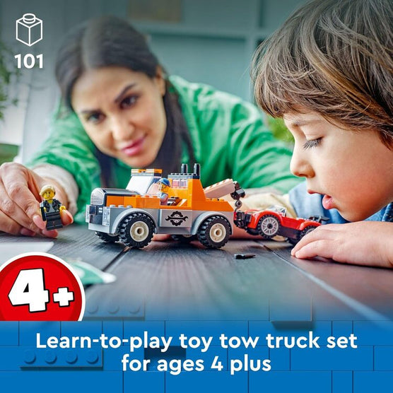 City: Tow Truck and Sports Car Repair
