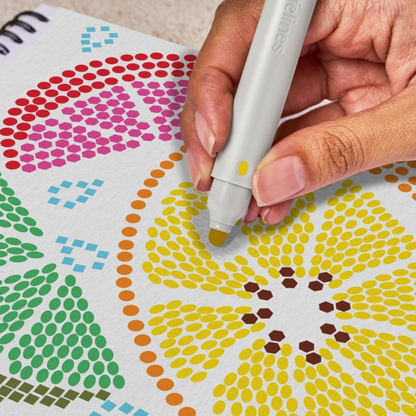 FlowArt Stamp by Shape Secret Garden