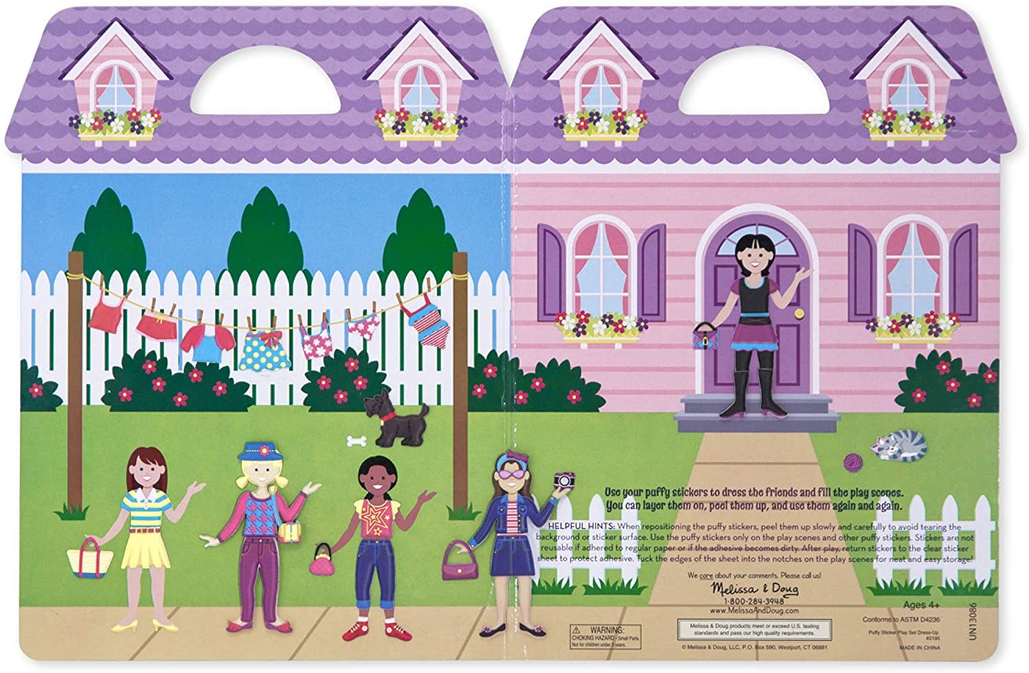 Puffy Sticker Dressup