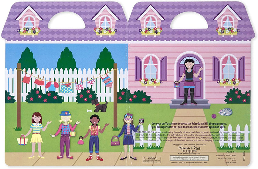 Puffy Sticker Dressup