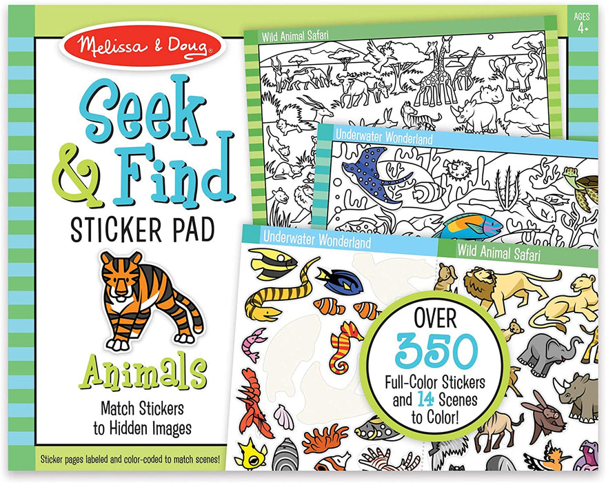 Animals Sticker Pad