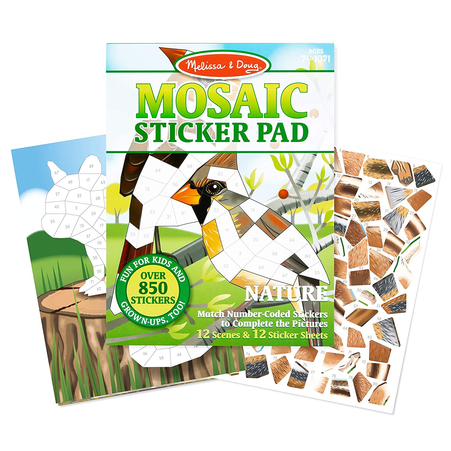 Nature Sticker Pad