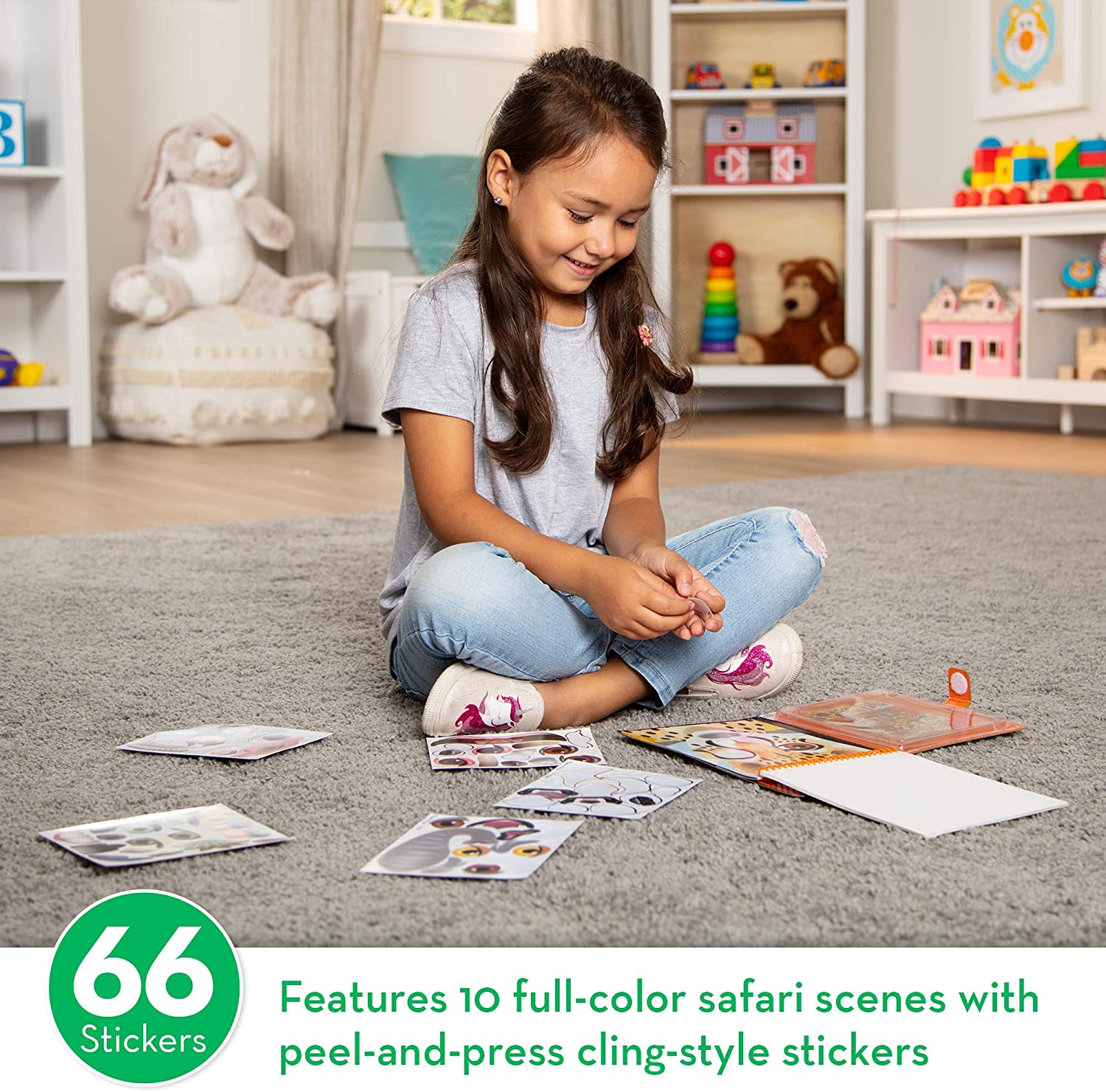 Reusable Sticker Safari