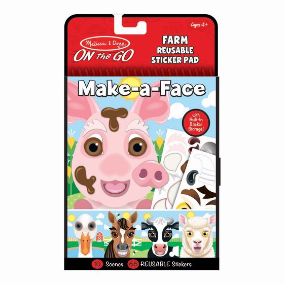 Reusable Stickers Farm