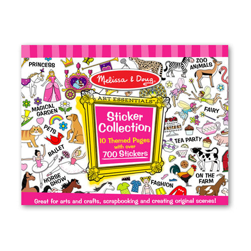 Sticker Book Pink
