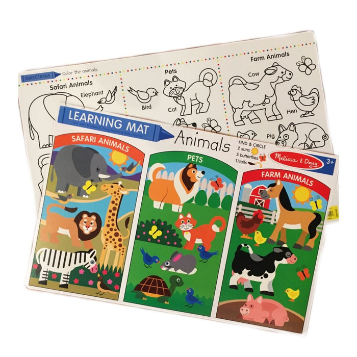 Write-a-Mat Animals