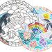 Stained Glass Dolphin