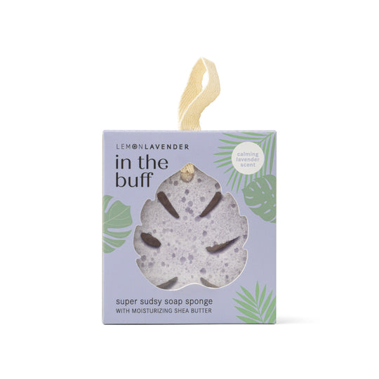 Lemon Lavender in the Buff Super Sudsy Soap Sponge