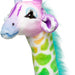 Melissa & Doug Rainbow Lifelike Plush Giraffe 4ft