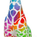 Melissa & Doug Rainbow Lifelike Plush Giraffe 4ft