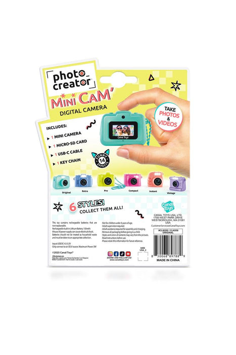 Style 4 Ever Photo Creator Mini Kids Camera CLK050-12
