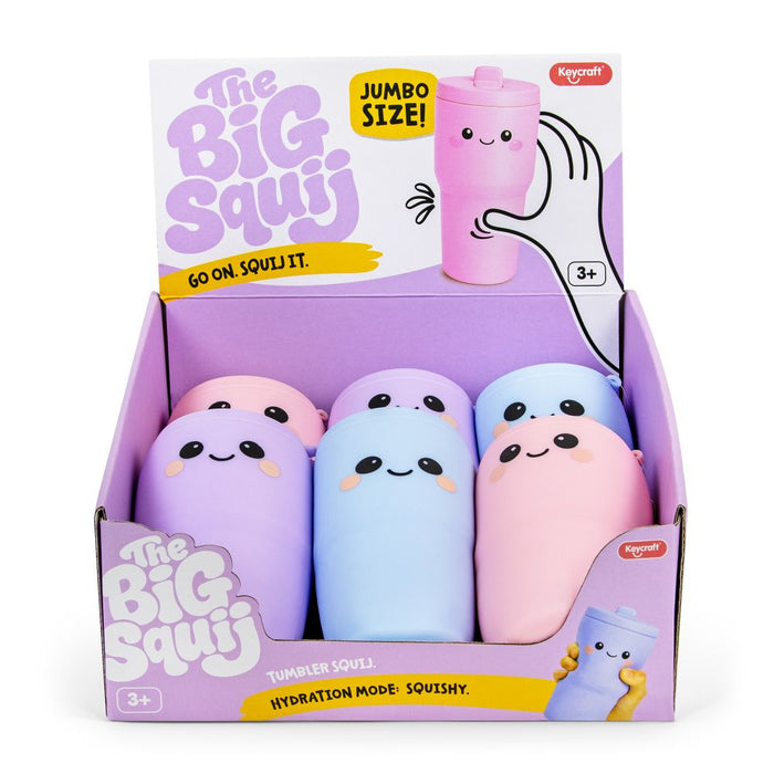 Keycraft The Big Squij Tumbler Slow-Rise Squishy Toy 7.5in