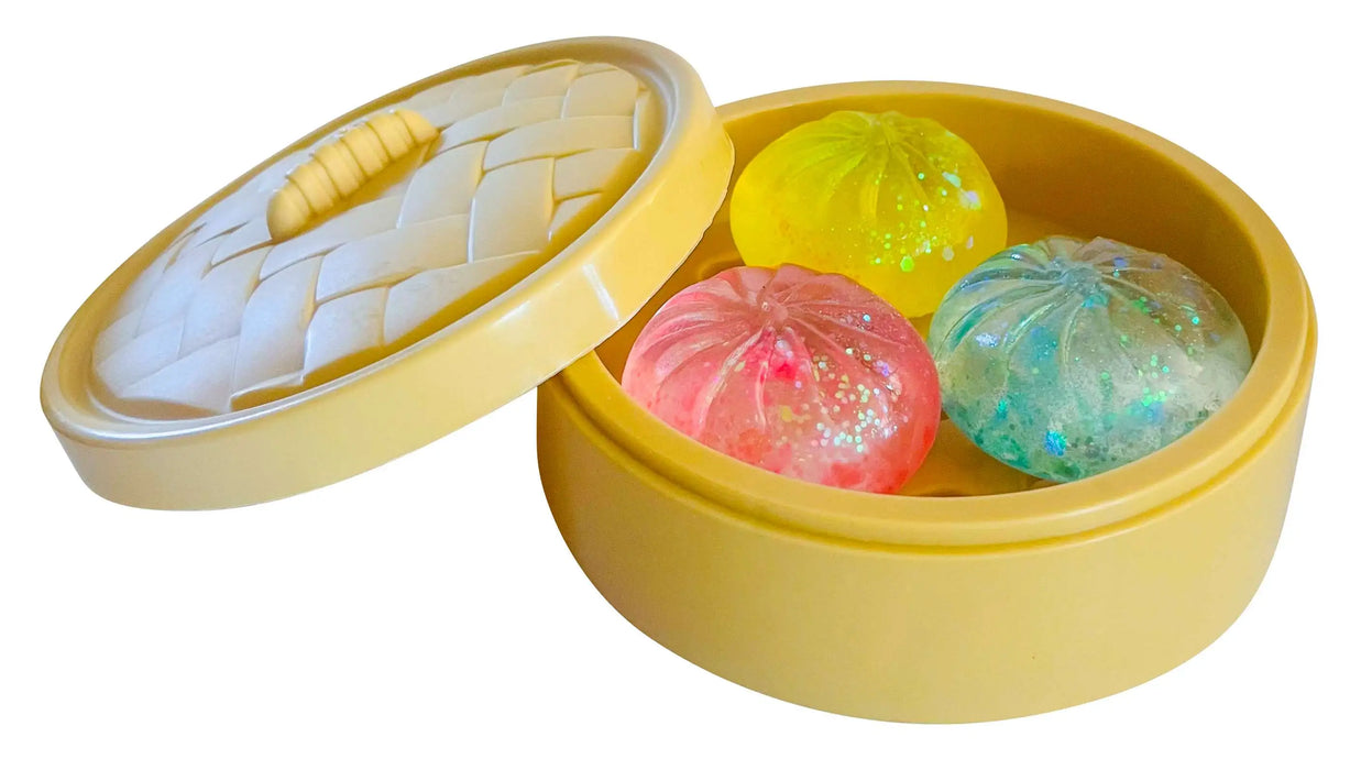 Surprise Mega Mystery 3 Squishy Dumplings Jumbo Stress Relief Sensory Toys