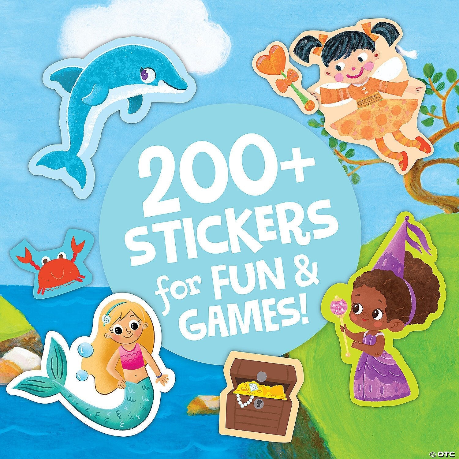 MindWare Mermaid Princess & Fairy Friends Sticker Activity Book