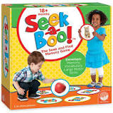 Seek a Boo Memory Game