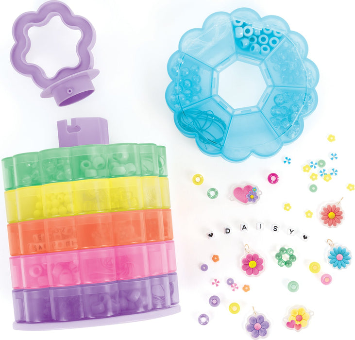 Make It Real Flower Tower Bead Storage Activity Kit