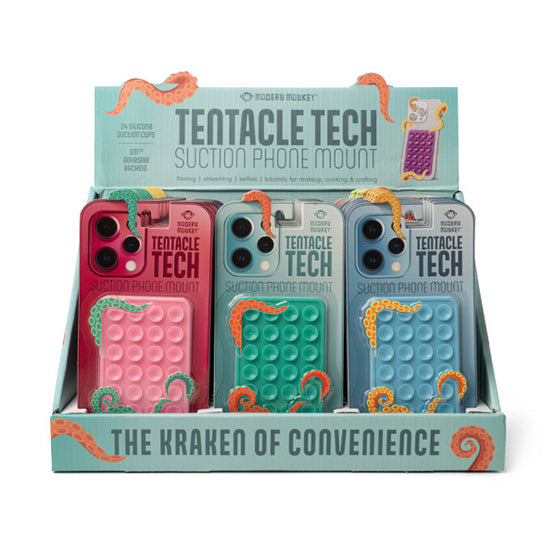 Tentacle Tech Phone Suction Monkey Mount for Cell Phone