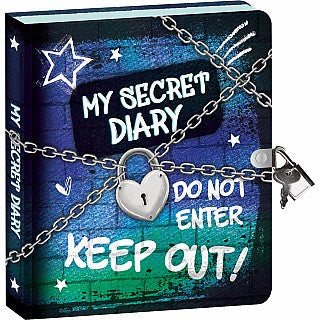 Diary Keep Out Lock Key