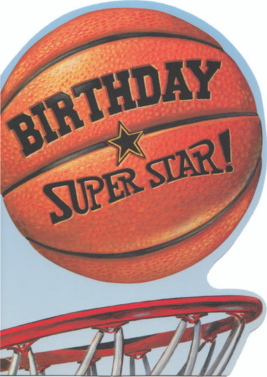 BIRTHDAY: BASKETBALL CARD