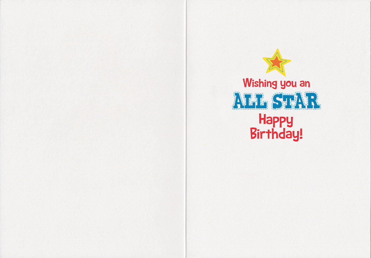 Peaceable Kingdom Sports Pattern Foil Card Greeting Card