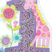 Peaceable Kingdom Giraffe 1st Birthday Greeting Card