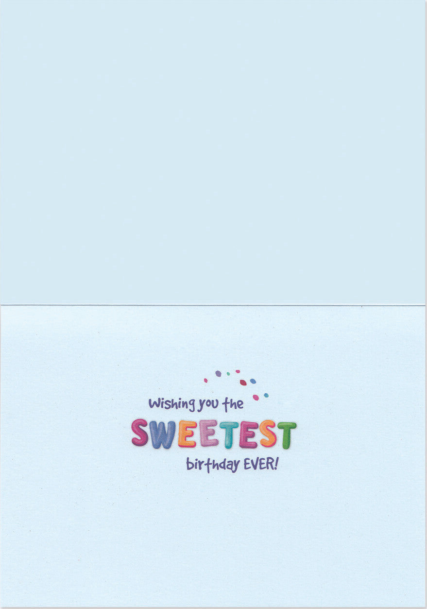 MindWare Birthday Cupcakes Greeting Card for Kids and Adults