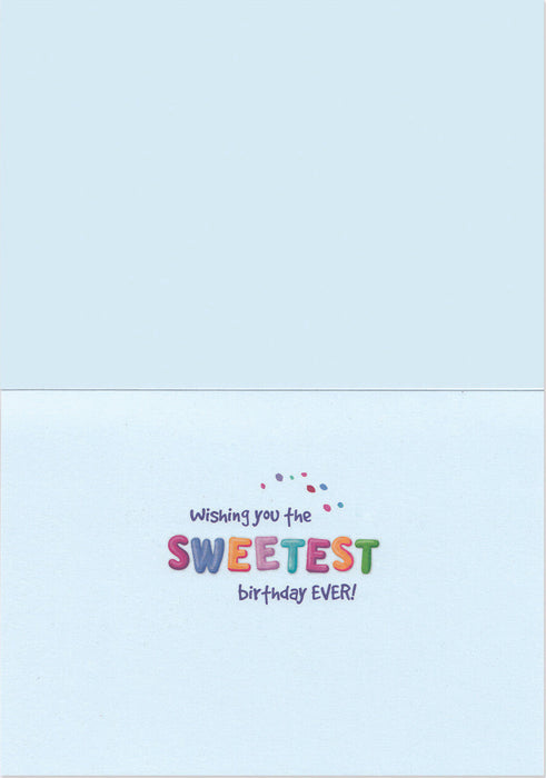 MindWare Birthday Cupcakes Greeting Card for Kids and Adults