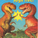 Peaceable Kingdom Dinosaurs High Five Birthday Card