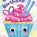 MindWare Googly Eyes Cupcake Birthday Greeting Card Fun Whimsical Design