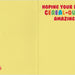 Peaceable Kingdom Scratch & Sniff Fruity Cereal Greeting Card