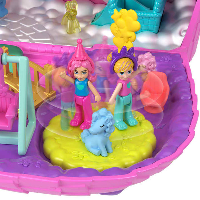 Polly Pocket Unicorn Partyland Playset