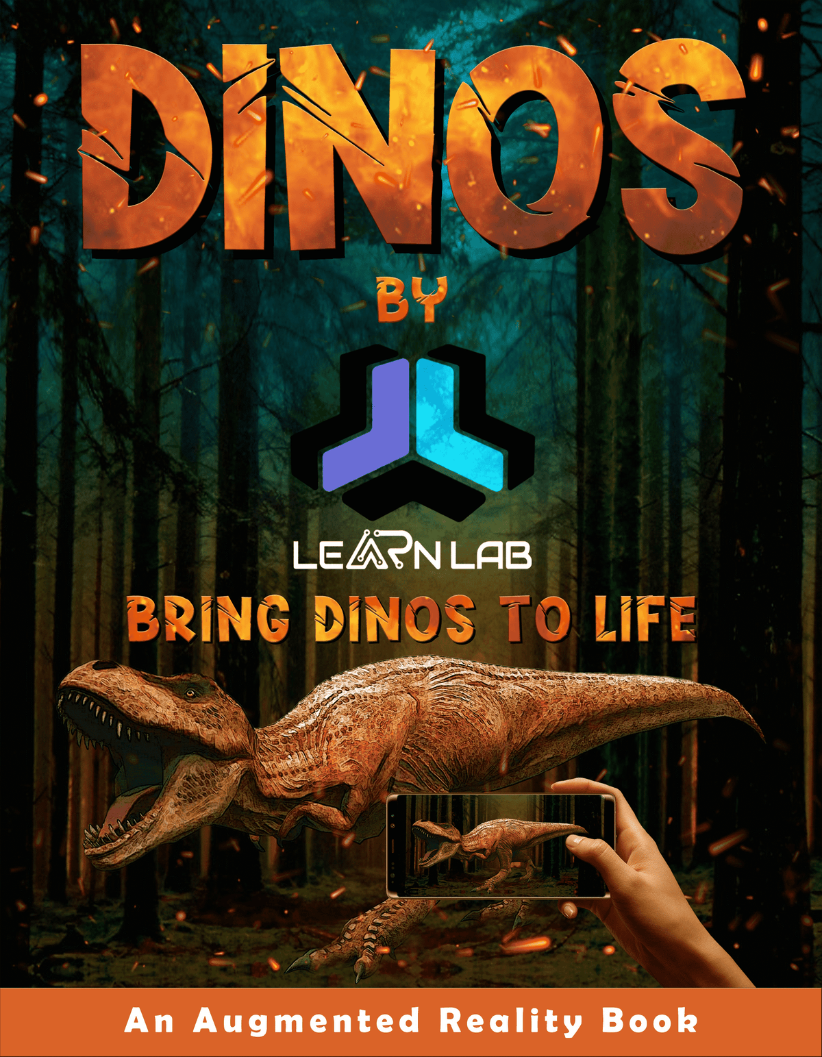 Dinos By LeARnLab Interactive Augmented Reality Book For Kids ...