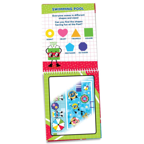 Water Magic Learning Shapes Fruit Punch Activity Book