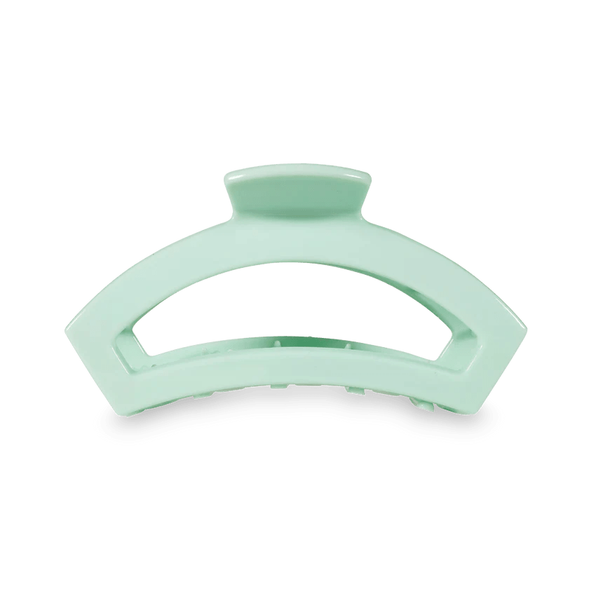 Teleties Open Medium Hair Clip Mint To Be
