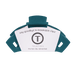 TELETIES Open Teal With It Large Hair Clip