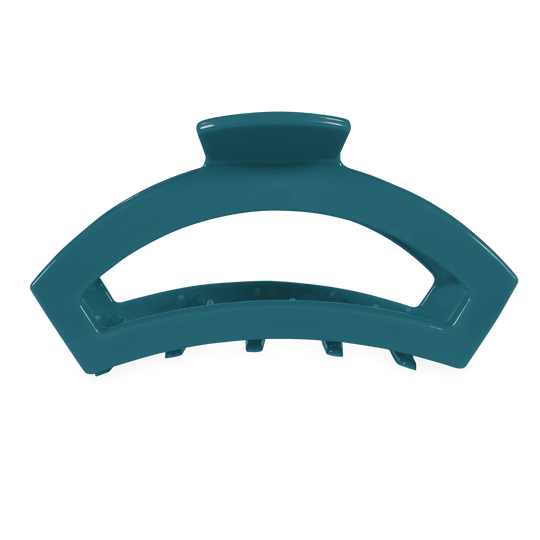 TELETIES Open Teal With It Large Hair Clip
