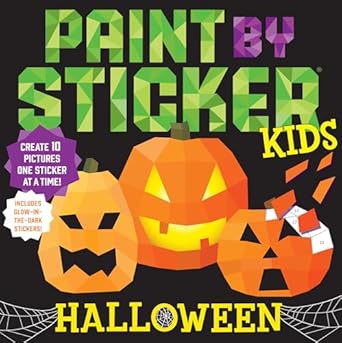 Halloween Paint by Sticker