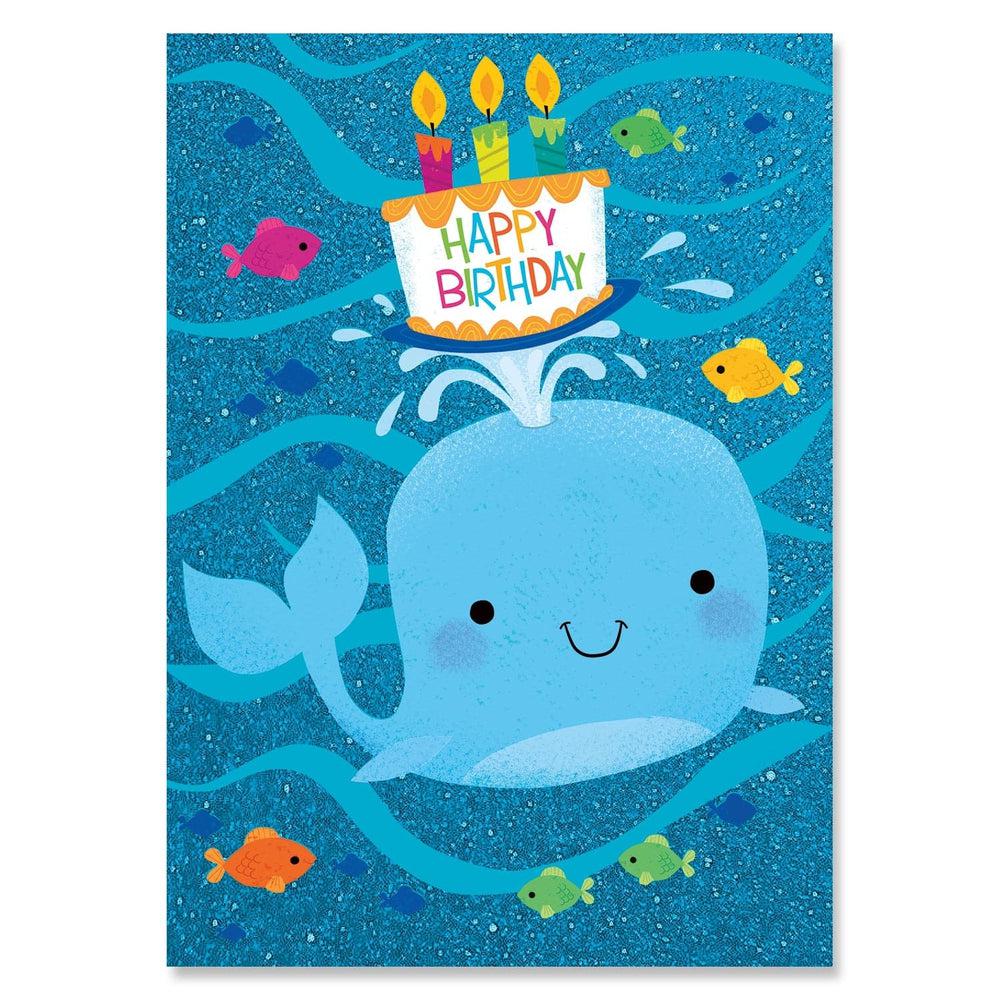 BIRTHDAY CARD: WHALE