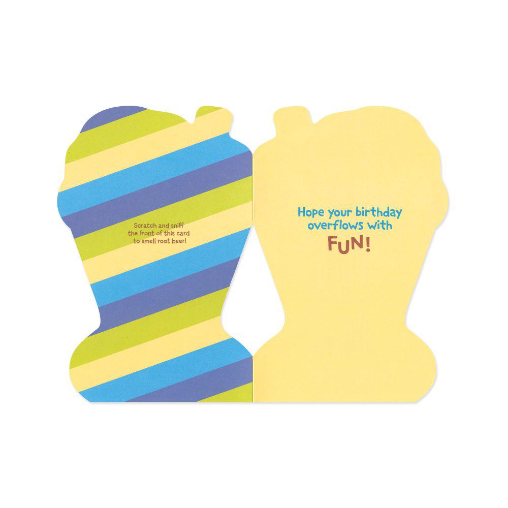 BIRTHDAY CARD: SCRATCH & SNIFF SUNDAE