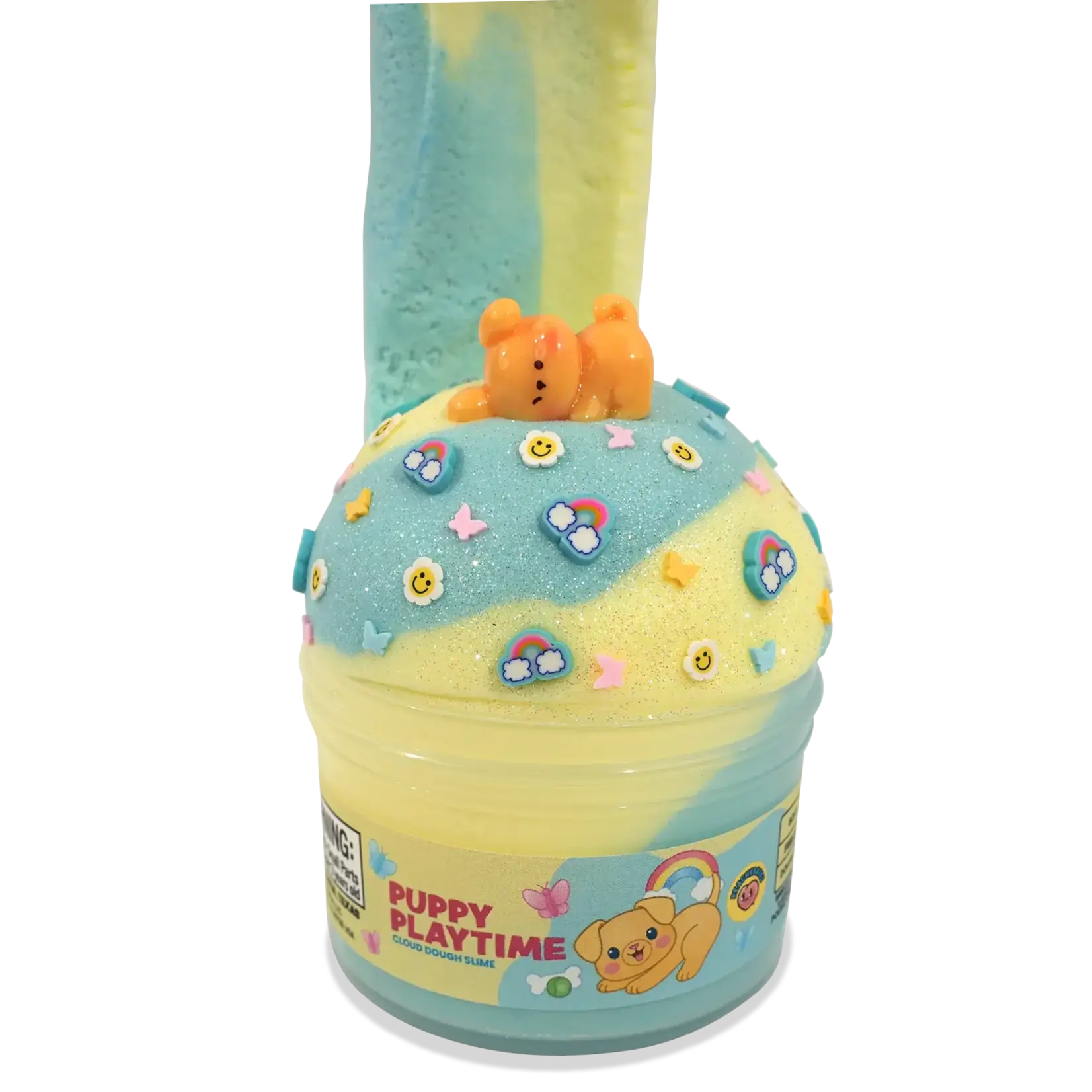 Peachybbies Puppy Playtime Cloud Slime and Putties