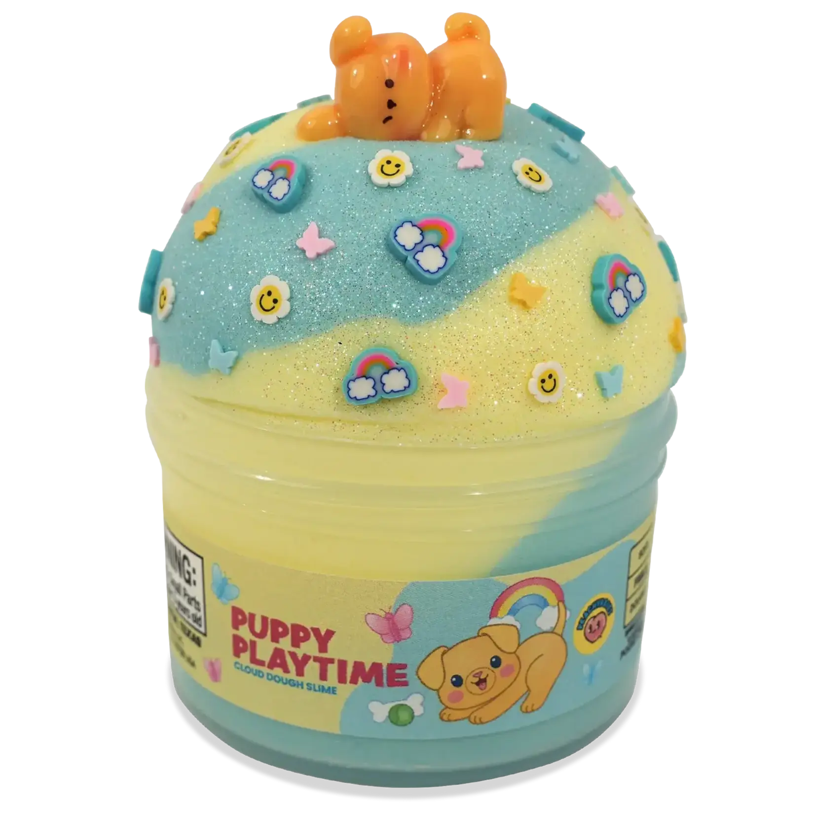 Peachybbies Puppy Playtime Cloud Slime and Putties