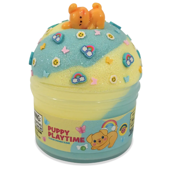 Peachybbies Puppy Playtime Cloud Slime and Putties