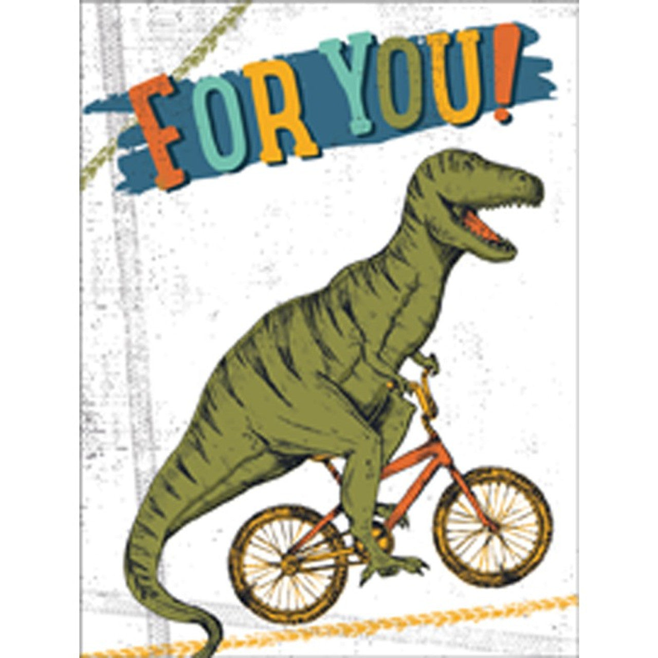 CARD SMALL: ENCLOSURE CARD DINO FOR YOU!