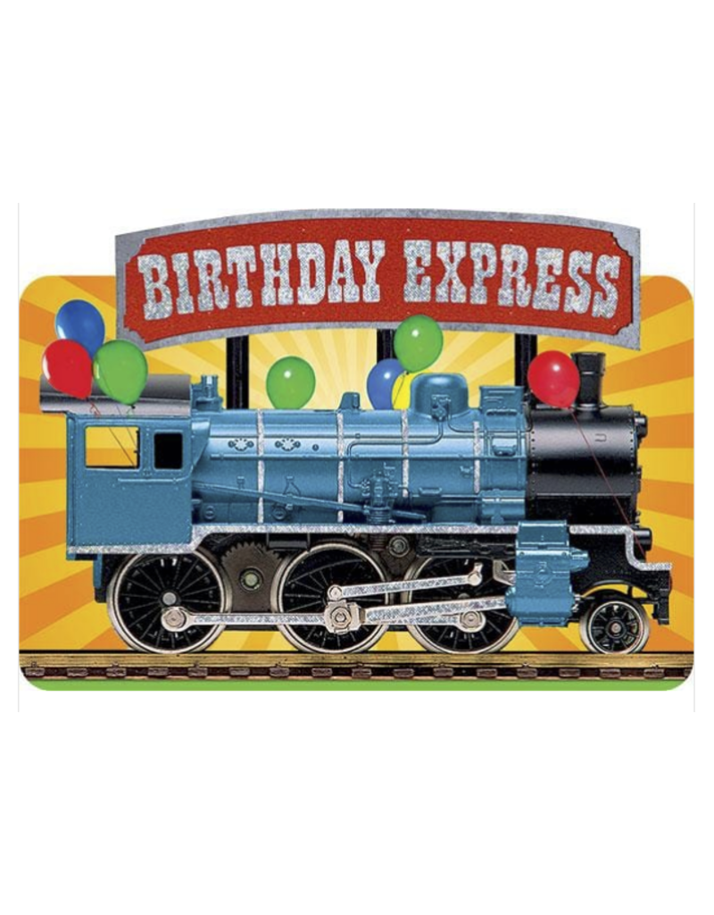 BIRTHDAY: TRAIN Birthday Express Card
