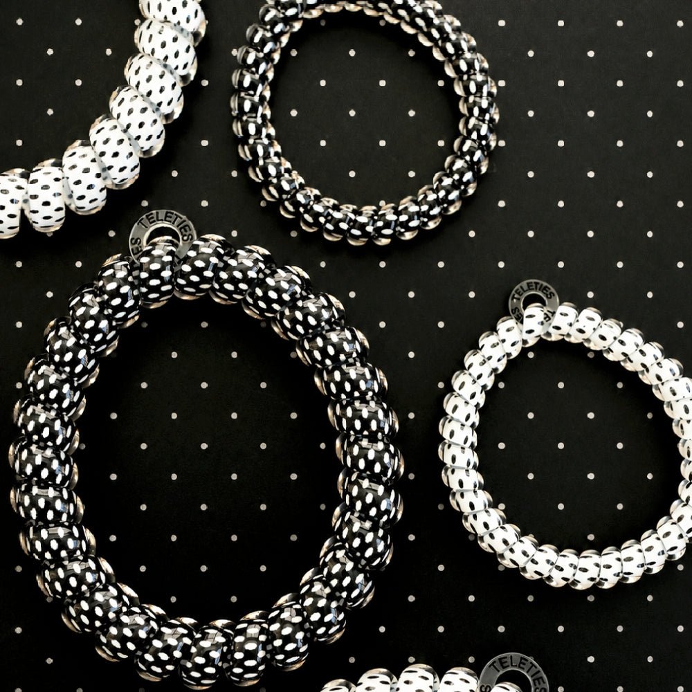 TELETIES Polka Dot Party Small Hair Ties