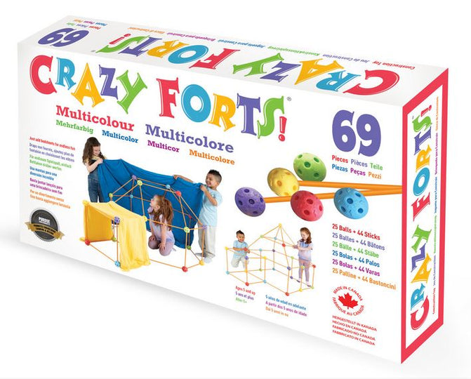 Crazy Forts Multi Color